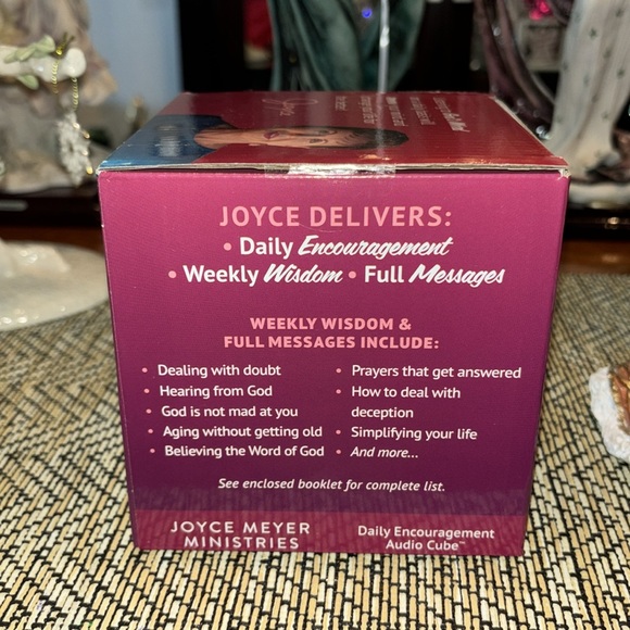Joyce Meyer Ministries Devotional Cube - Picture 2 of 6